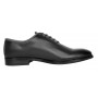 Pantofi barbati eleganti din piele naturala de culoare neagra - GKR200N
